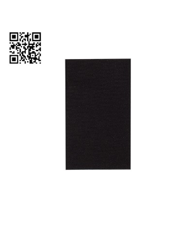 PARCHE DE JERSEY BOHIN - RODILLERA - 12x45cm - NEGRO - 1 UND BH98389