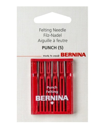 AGUJAS MÁQUINA DE COSER. BERNINA  PUNCHING Nº  X 5