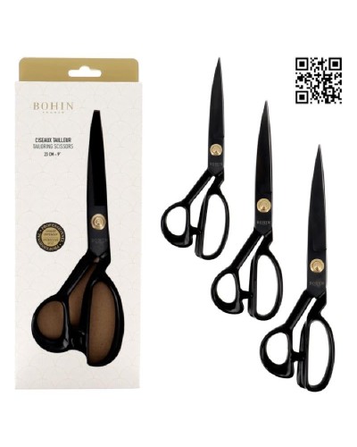 TIJERAS DE SASTRE BOHIN - HOJAS DE TITANIO 23CM | BH25923