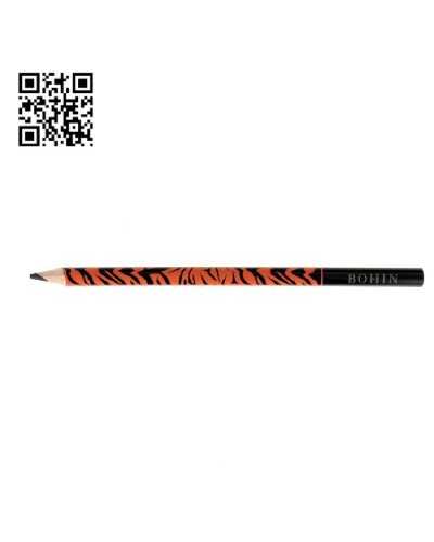 LÁPIZ DE TIZA BOHIN "ANIMAL PRINT" TIGRE - NEGRO BH91520 | BLISTER 1 UND