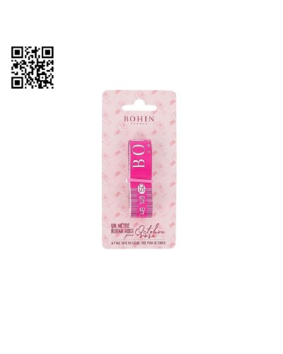 EXPOSITOR BOHIN CINTA MÉTRICA OCTUBRE ROSA - 14 UND BH99998