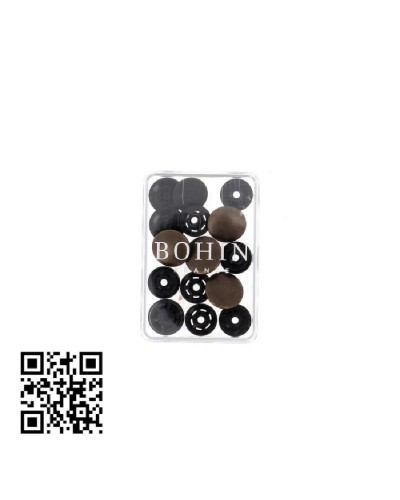 BOTONES | SNAPS A MANO 14mm BOHIN - COBRE - 4 UND | BH71794