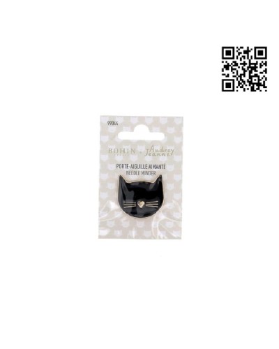 NEEDLE MINDER "AUDREY JEANNE" BH99044 | DISEÑO GATO NEGRO | BOHIN