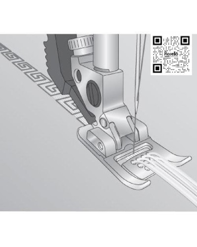 PRENSATELAS PFAFF CORDONES DE 7/9 AGUJEROS CON SISTEMA IDT™ 820608096