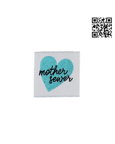 ETIQUETA PARA COSER "MOTHER SEWER" - CUADRADO 3,5CM | - BH486097