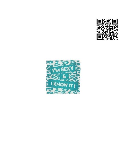 ETIQUETA PARA COSER "I'M SEXY" - CUADRADO 3,5CM | - BH486117
