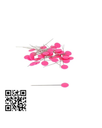ALFILERES BOHIN CABEZA PLANA DE PLÁSTICO - 42MMx0,55MM | - BH26706