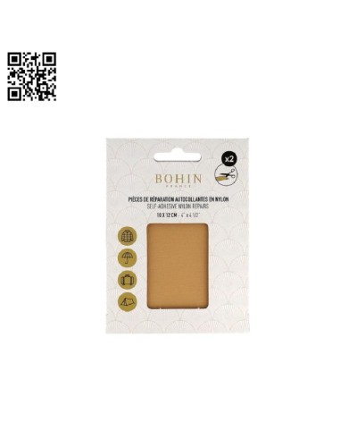 PARCHE AUTOADHESIVO BOHIN NYLON | 10cm X 12cm - CAMEL BH61016