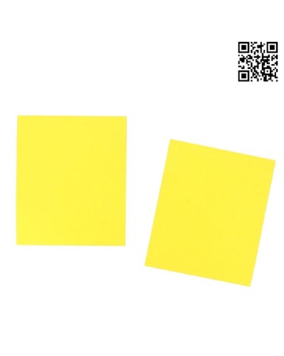 PARCHE AUTOADHESIVO BOHIN NYLON | 10cm X 12cm - AMARILLO BH61034