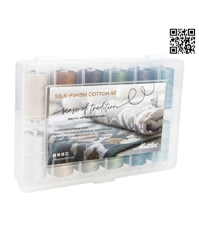 KIT SENTIMIENTO DE TRADICION - 12 CARRETES SILK-FINISH 40 - 1000MTS