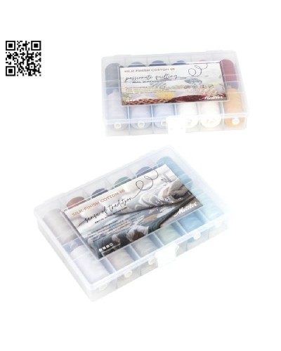 KIT SENTIMIENTO DE TRADICION - 12 CARRETES SILK-FINISH 40 - 1000MTS