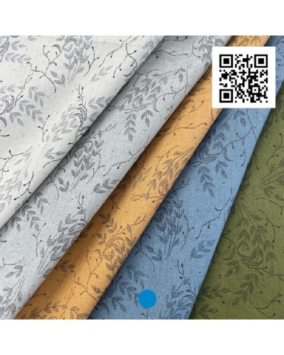 TELA JAPONESA CE10624S - D | COLOR AZUL | YOKO SAITO-CENTENARY