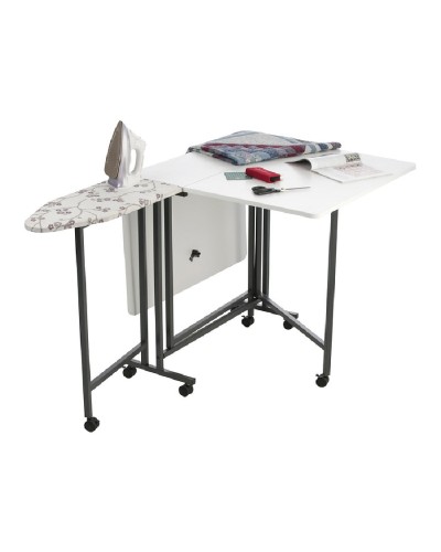 MESA CORTE Y PLANCHADO - CRAFT AND HOBBY COLOR BLANCO