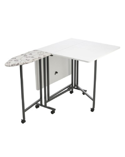 MESA CORTE Y PLANCHADO - CRAFT AND HOBBY COLOR BLANCO
