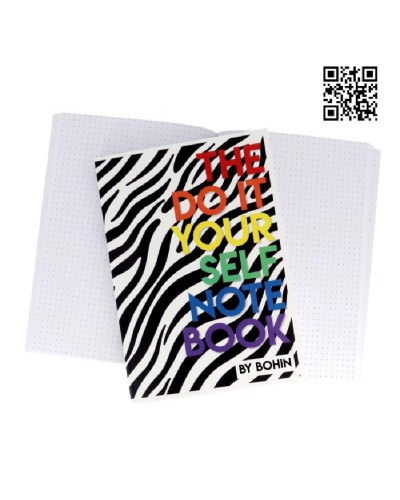 CUADERNO DE COSTURA BOHIN A5 DISEÑO ANIMAL PRINT - CEBRA | BH00116¡Los diseños BOHIN cobran vida en cuadernos vibrantes y creati