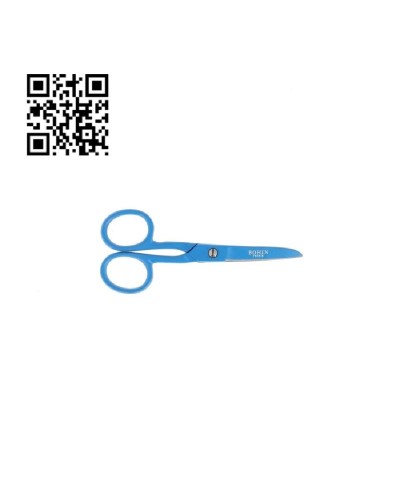 TIJERAS BOHIN EPOXY - CUCHILLAS PLANAS 11CM / 4" AZUL BH23926