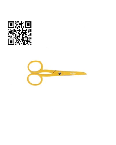 TIJERAS BOHIN EPOXY - CUCHILLAS PLANAS 11CM / 4" AMARILLO BH23927