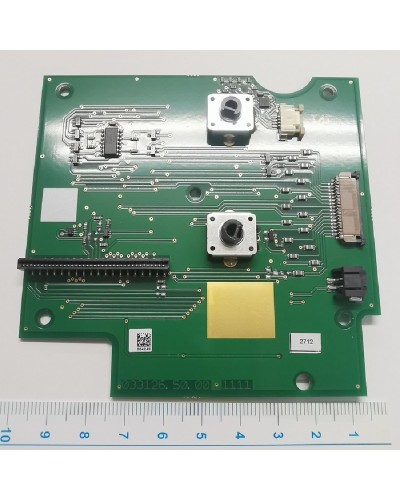 PLACA ELECTRONIC ENCARGADA DE CONECTAR PLACA PPIAL CON PANTALLA - POTENCIOMETROS DE VARIACIONA DE ZIG- ZAG Y LARGO DE PUNTADA PA