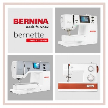 Comprar máquina de coser Bernina y Bernette | Roselló